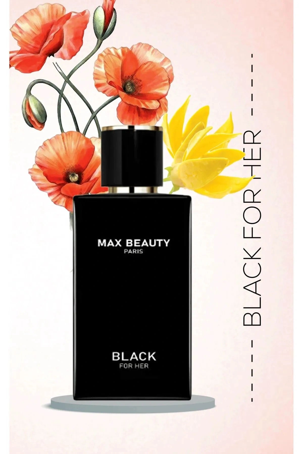 Max Beauty Paris Black Kadın Parfüm EDP 1