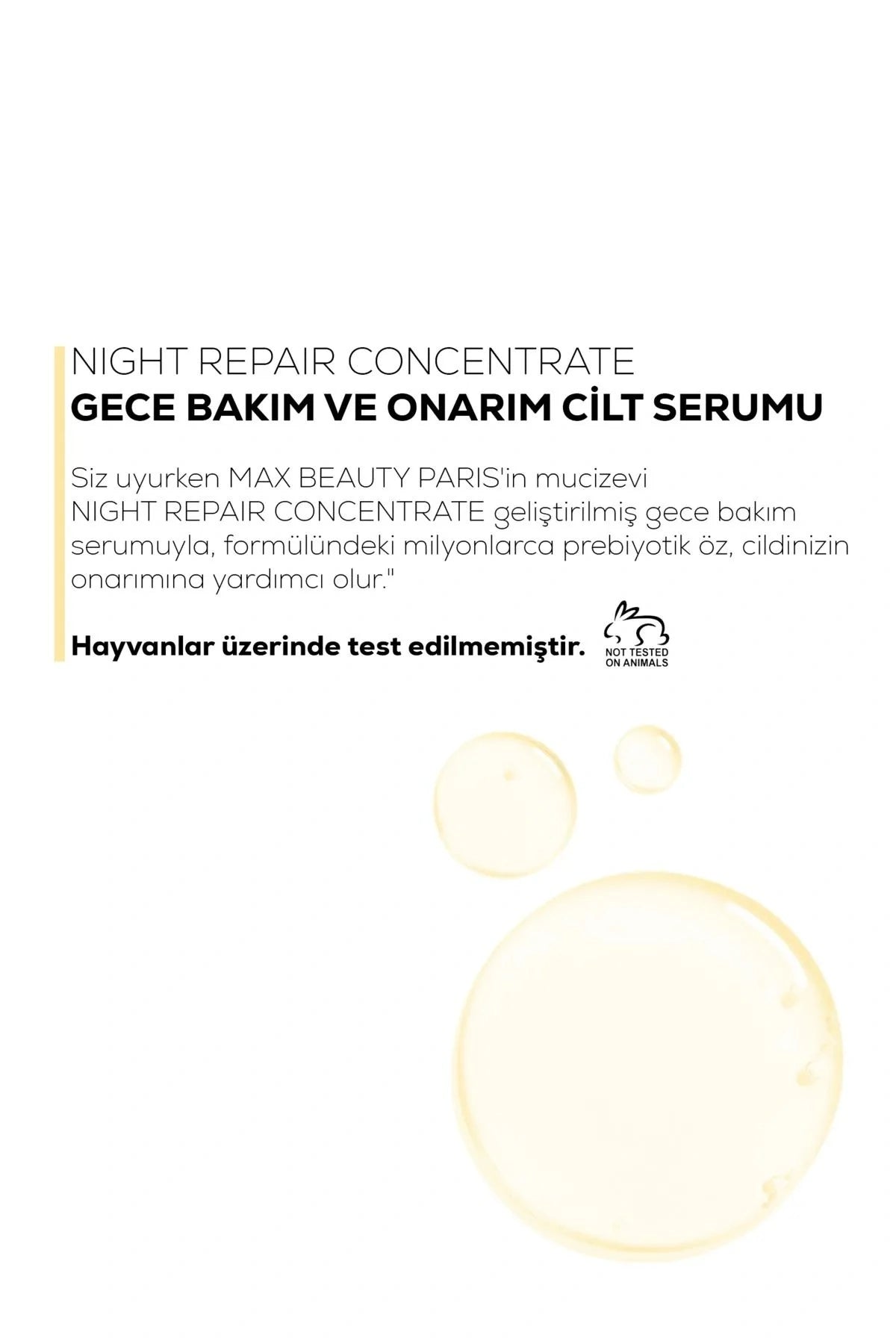 NİGHT REPAİR CONCENTRATE GECE BAKIM VE ONARIM CİLT SERUMU 2